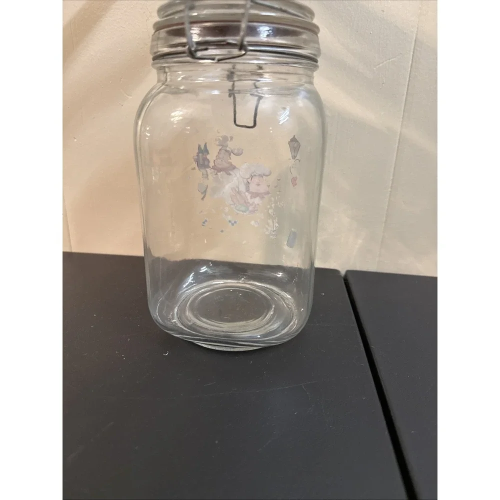 Happy French Chef Vintage Canister